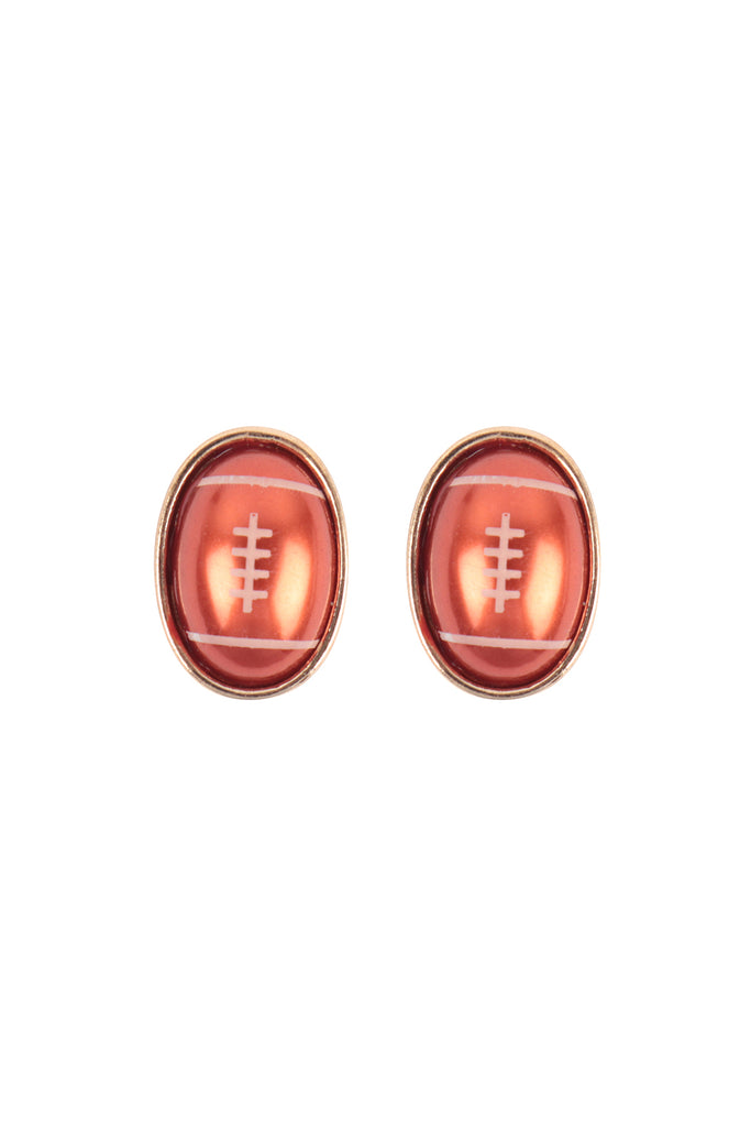 BALL SHAPED PEARL POST EARRINGS