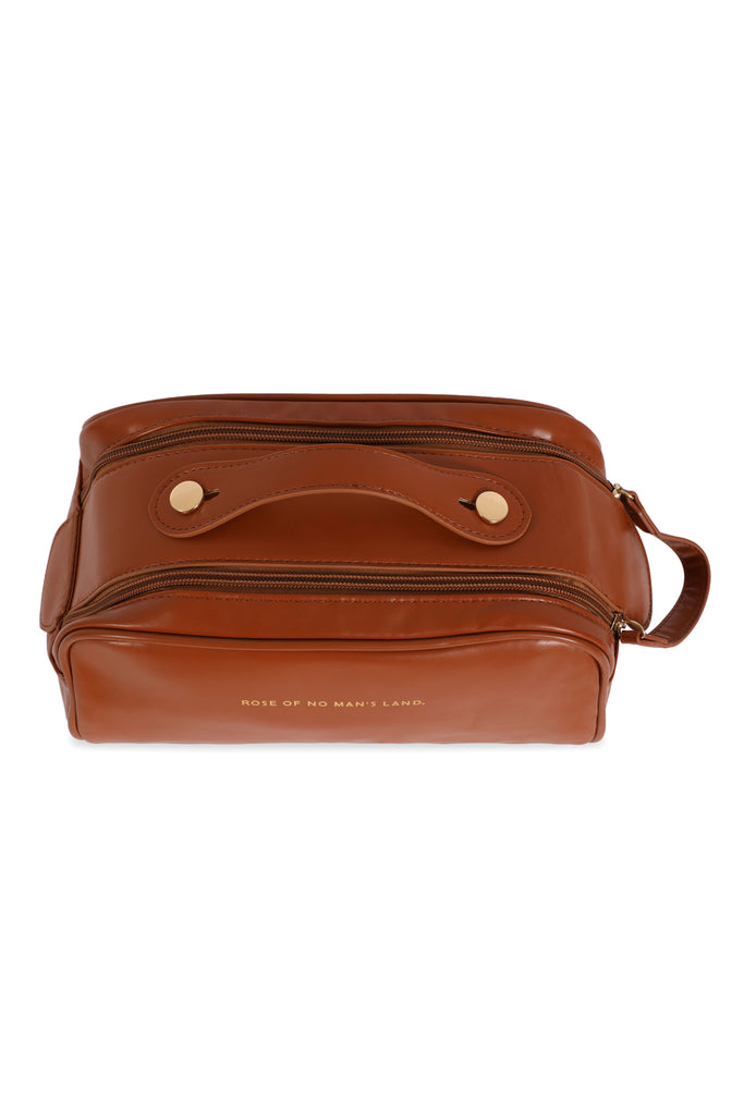 COSMETIC LEATHER POUCH BAG - Riah Fashion