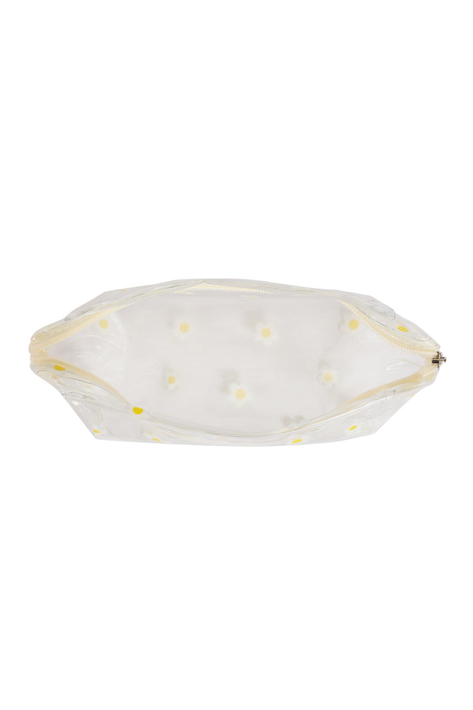 TRANSPARENT PRINTED COSMETIC POUCH