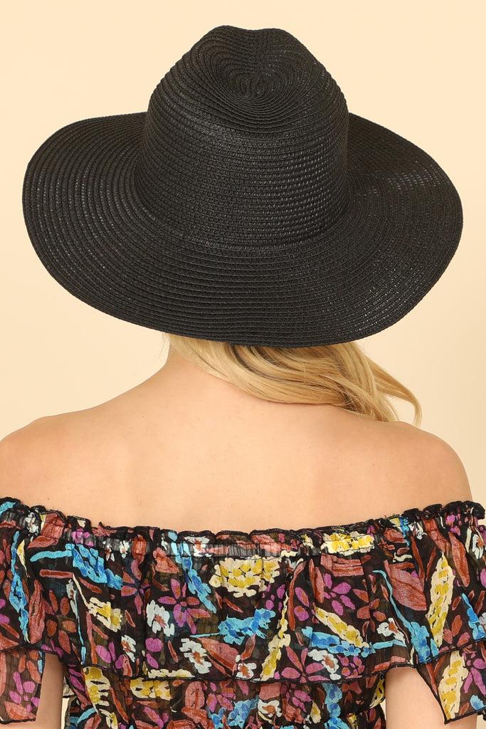 CLASSIC PANAMA BRIM SUMMER HAT
