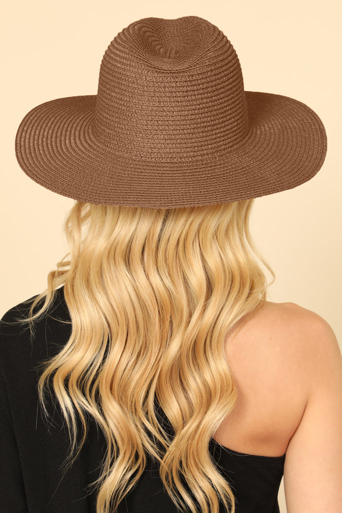 CLASSIC PANAMA BRIM SUMMER HAT