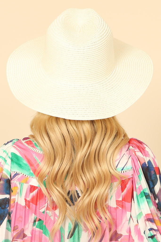 CLASSIC PANAMA BRIM SUMMER HAT
