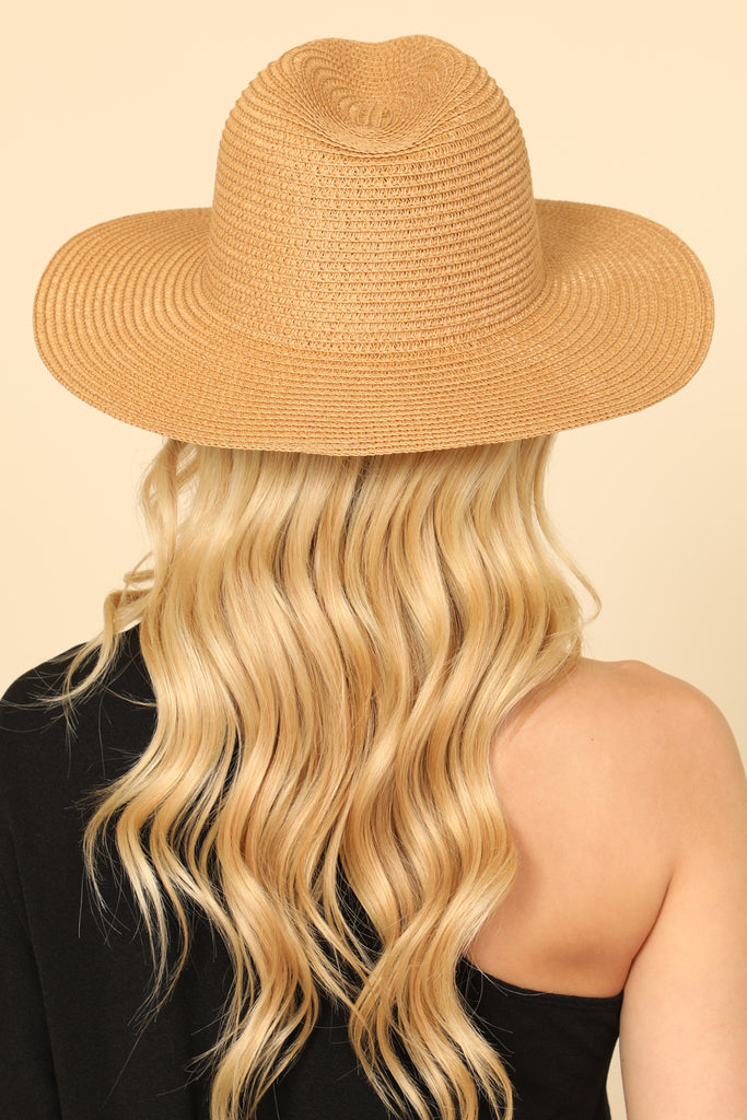 CLASSIC PANAMA BRIM SUMMER HAT