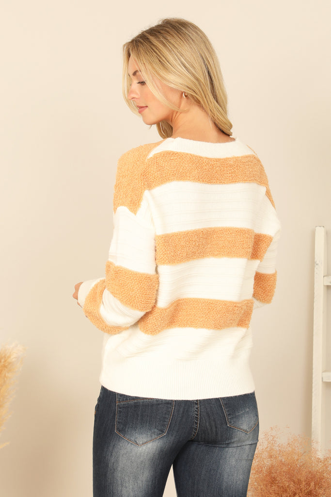 WRAP KINTTED SWEATER