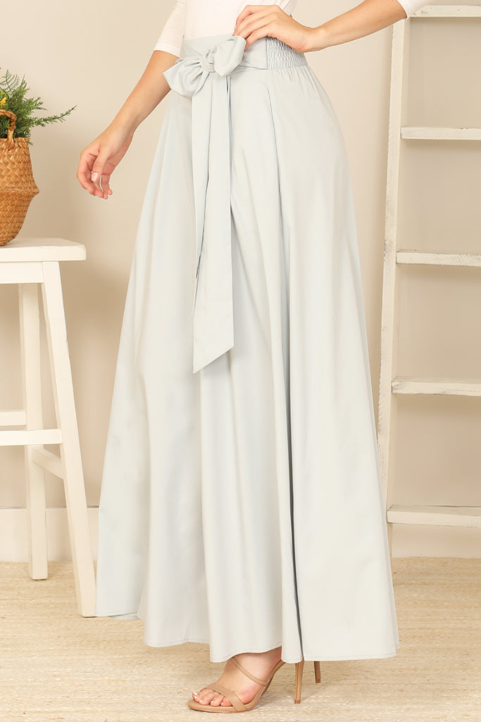 WAIST TIE SQUARE PANTS