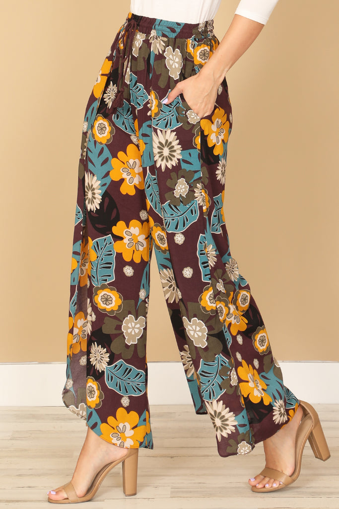 PRINTED TULIP PANTS