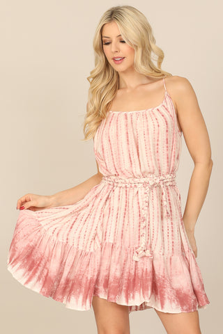 Solid Round Neckline Long Sleeve Dress