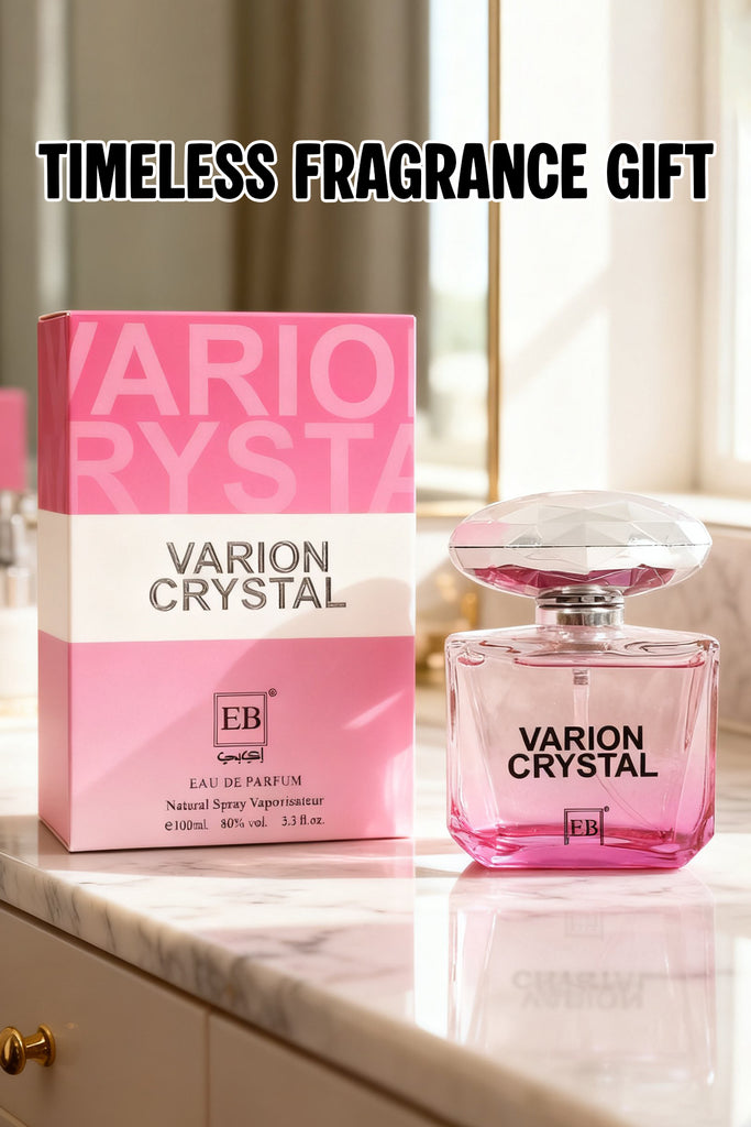 VARION CRYSTAL SPRAY PERFUME EAU DE PARFUM FOR WOMEN - 100ML/3.3FL.OZ.