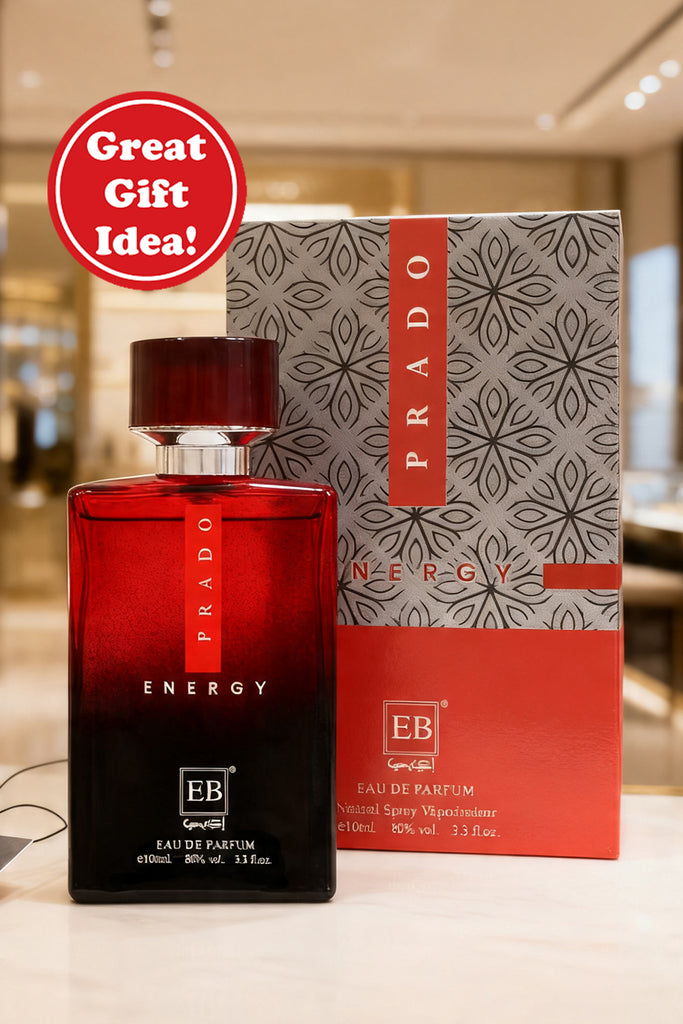 PRADO ENERGY SPRAY PERFUME EAU DE PARFUM FOR MEN - 100ML/3.3FL.OZ.