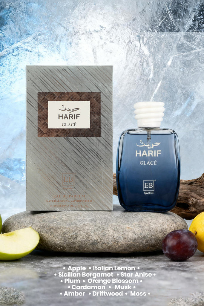 HARIF GLACE SPRAY PERFUME EAU DE PARFUM FOR MEN - 100ML/3.4FL.OZ.