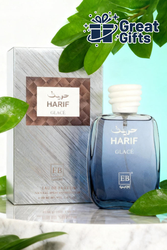 HARIF GLACE SPRAY PERFUME EAU DE PARFUM FOR MEN - 100ML/3.4FL.OZ.