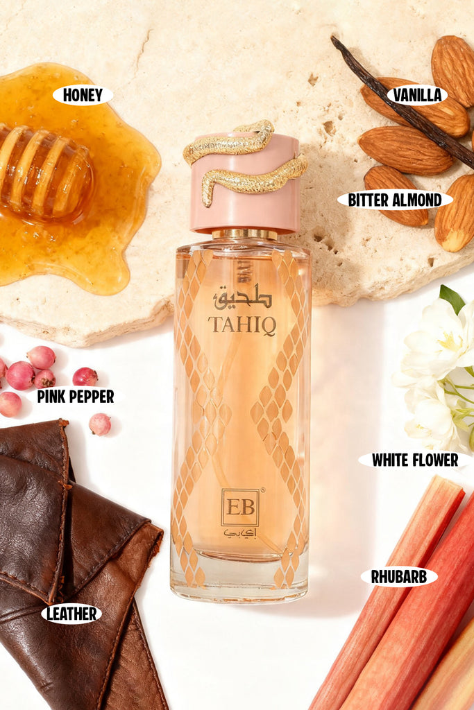 TAHIQ SPRAY PERFUME EAU DE PARFUM FOR MEN AND WOMEN - 100ML/3.4FL.OZ.