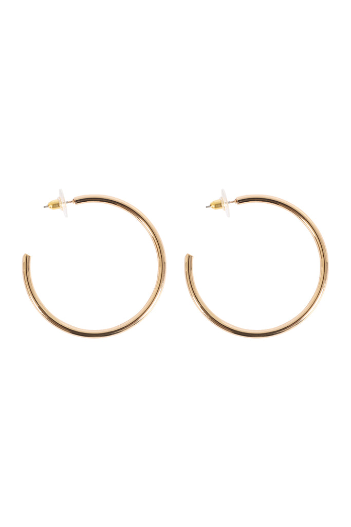 HOOP POST EARRINGS