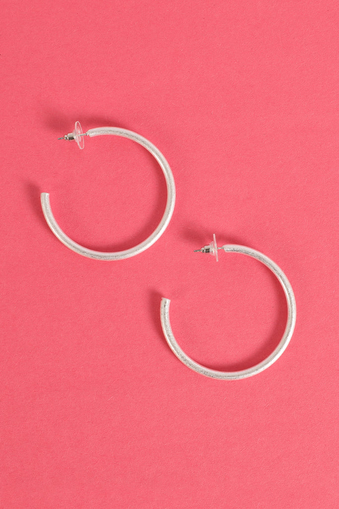 HOOP POST EARRINGS