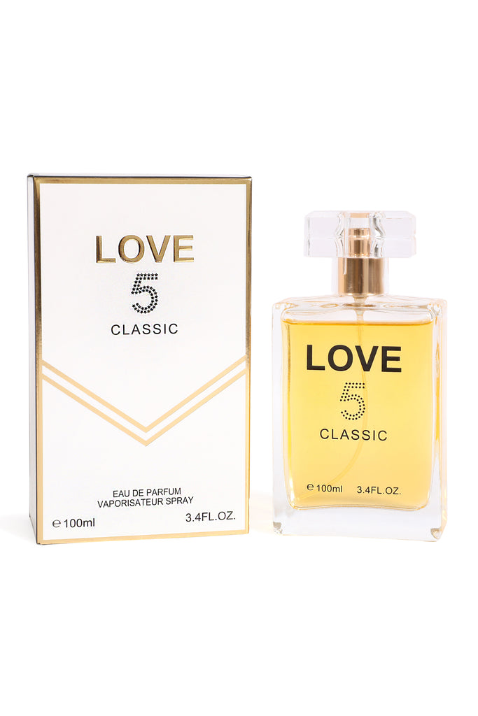 LOVE 5 CLASSIC SPRAY PERFUME EAU DE PARFUM FOR WOMEN - 100ML/3.4 FL.OZ.
