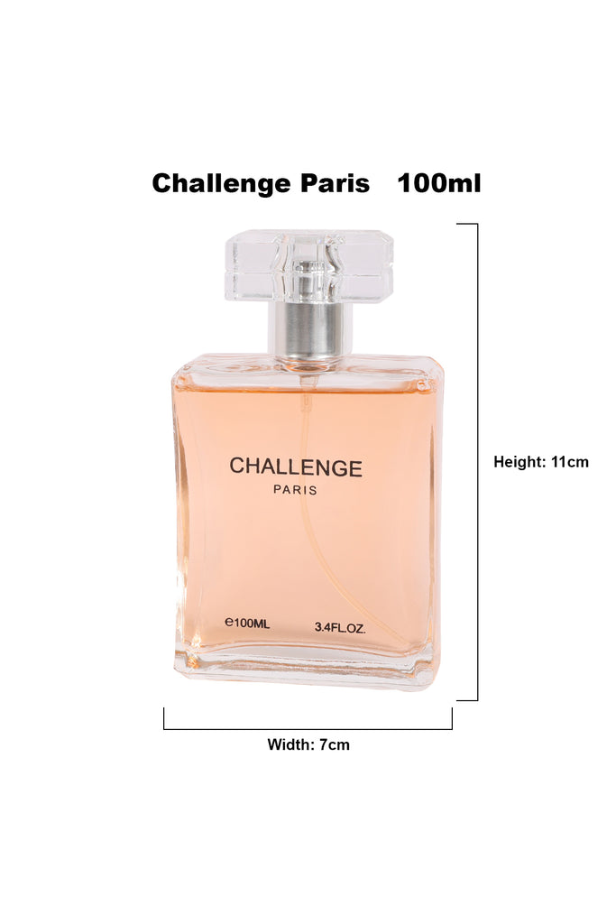 CHALLENGE PARIS SPRAY PERFUME EAU DE PARFUM FOR WOMEN - 100ML/3.4 FL.OZ.