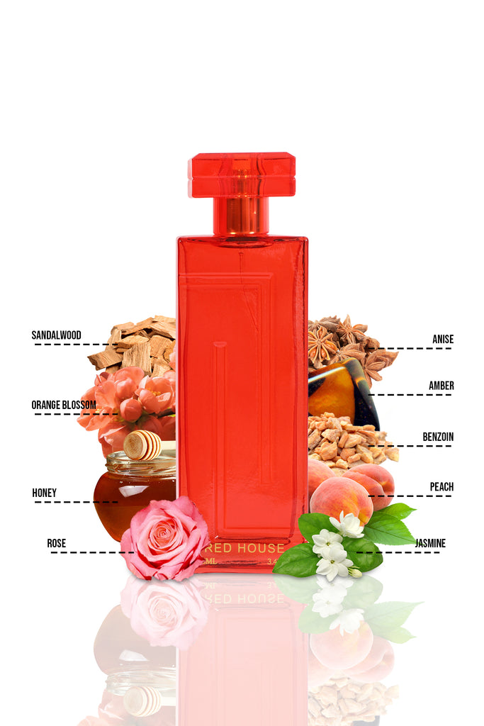 RED HOUSE SPRAY COLOGNE EAU DE TOILETTE FOR WOMEN - 100ML/3.4 FL.OZ. - Riah Fashion