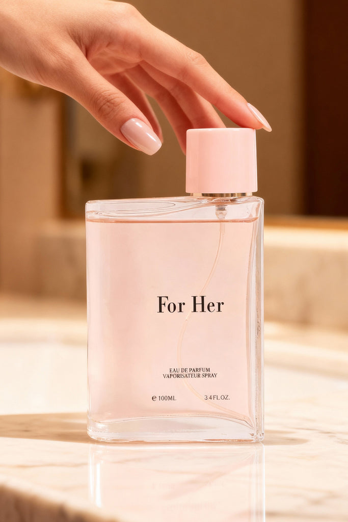 FOR HER SPRAY PERFUME EAU DE PARFUM FOR WOMEN - 100ML/3.4FL.OZ.