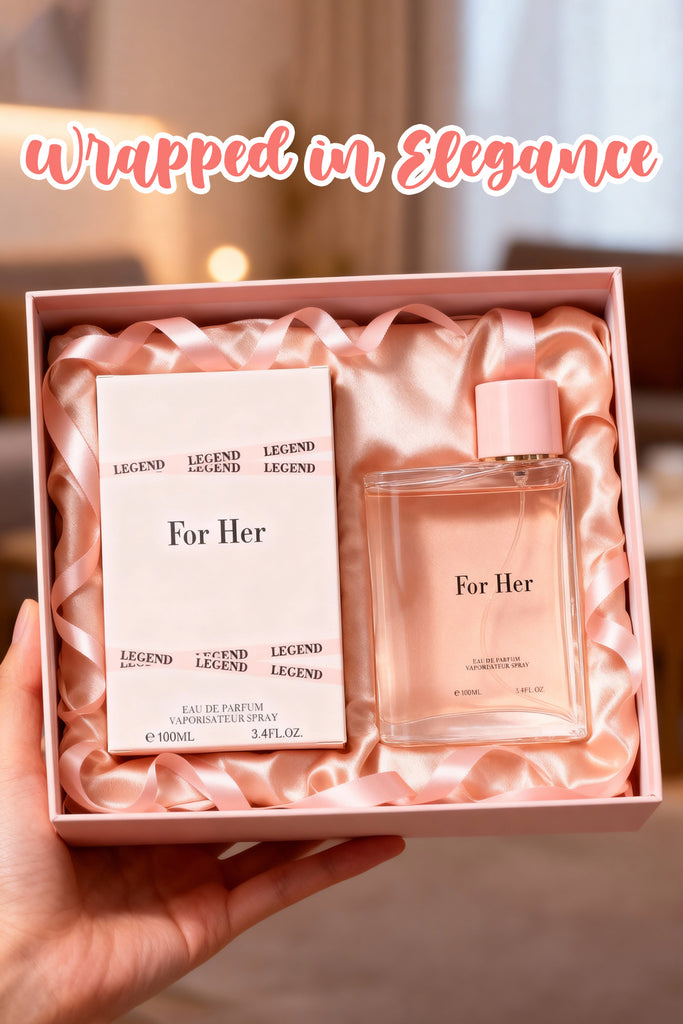 FOR HER SPRAY PERFUME EAU DE PARFUM FOR WOMEN - 100ML/3.4FL.OZ.
