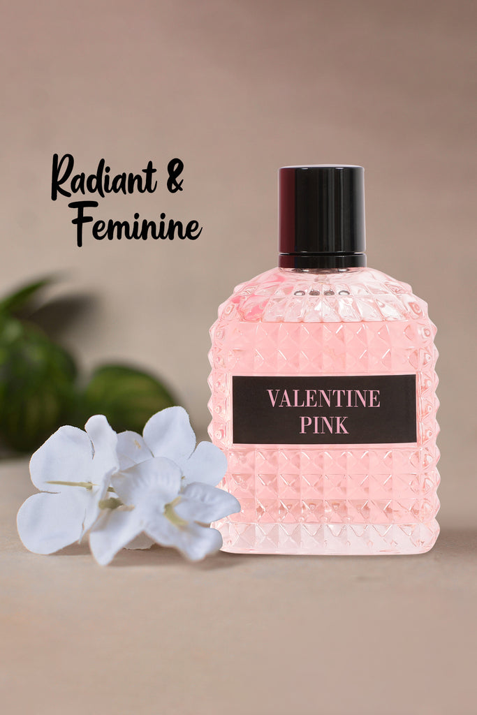 VALENTINE PINK SPRAY COLOGNE EAU DE TOILETTE FOR WOMEN - 100ML/3.4 FL.OZ. - Riah Fashion
