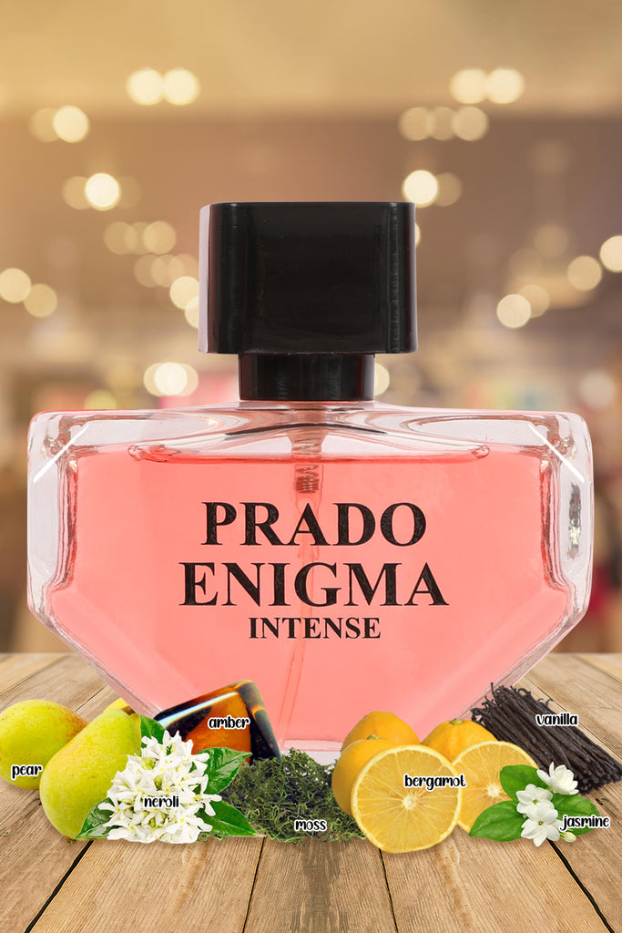 PRADO ENIGMA INTENSE SPRAY PERFUME EAU DE PARFUM FOR WOMEN - 100ML/3.4FL.OZ.