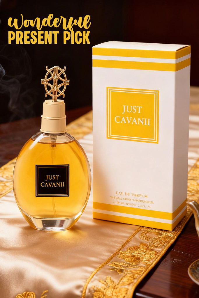 JUST CAVANII YELLOW SPRAY PERFUME EAU DE PARFUM FOR WOMEN - 100ML/3.4FL.OZ.