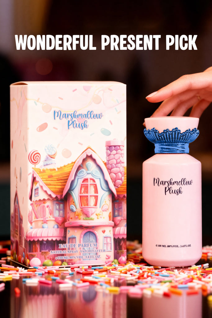 MARSHMALLOW PLUSH SPRAY PERFUME EAU DE PARFUM FOR MEN AND WOMEN - 100ML/3.4FL.OZ.