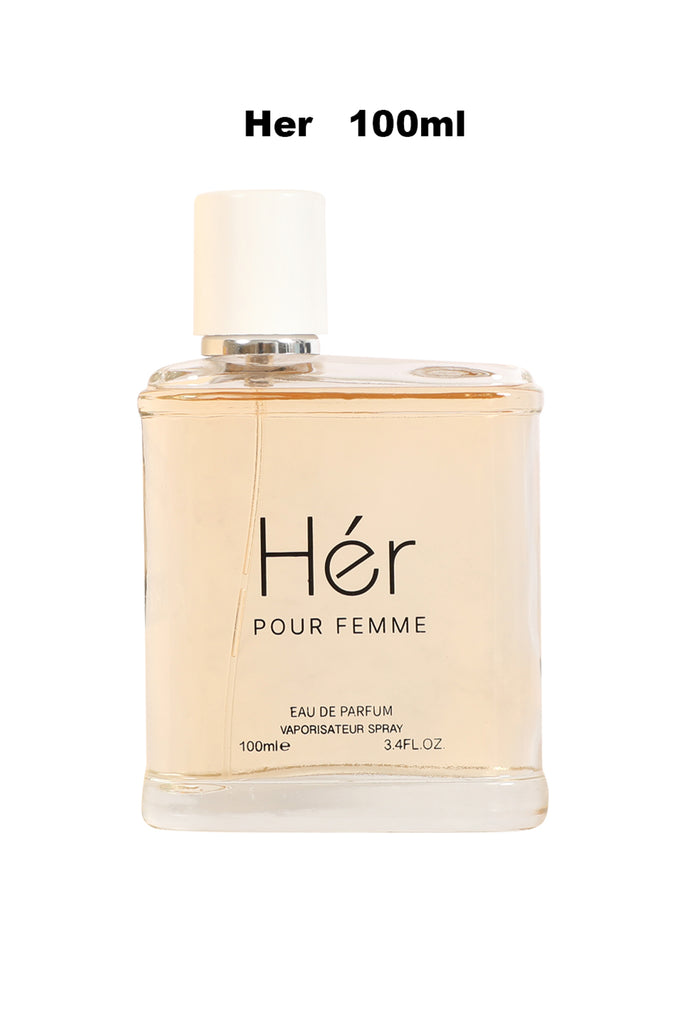 HER POUR FEMME SPRAY PERFUME EAU DE PARFUM FOR WOMEN - 100ML/3.4FL.OZ.