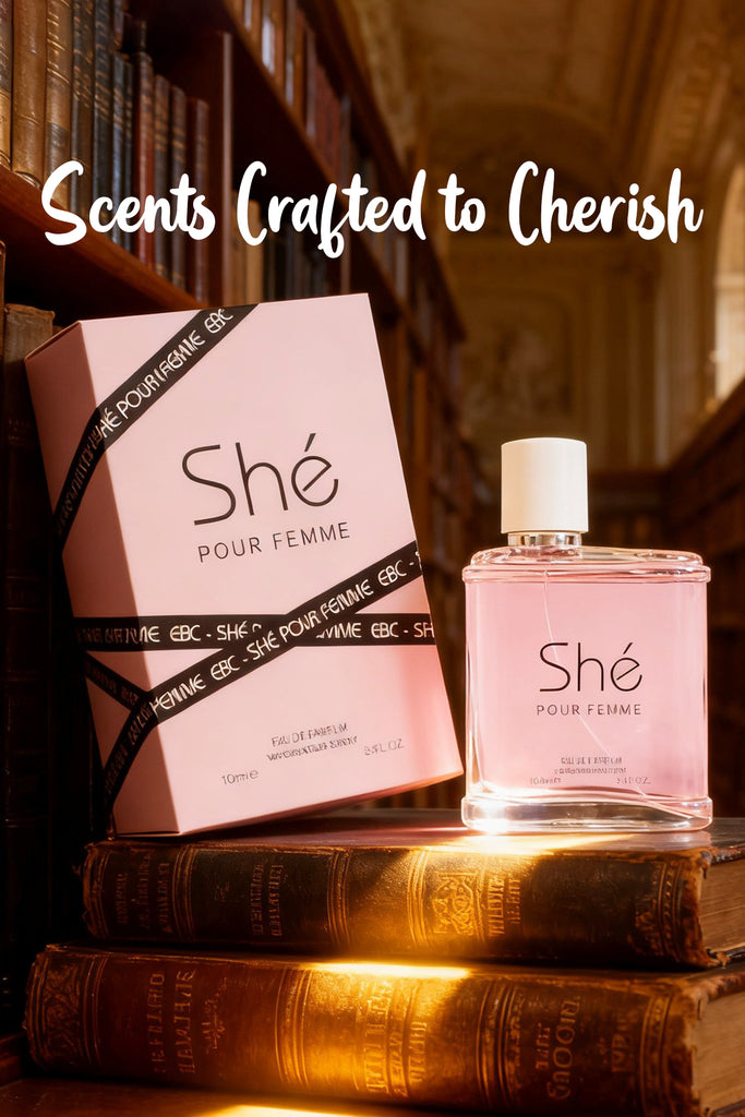 SHE POUR FEMME SPRAY PERFUME EAU DE PARFUM FOR WOMEN - 100ML/3.4FL.OZ.