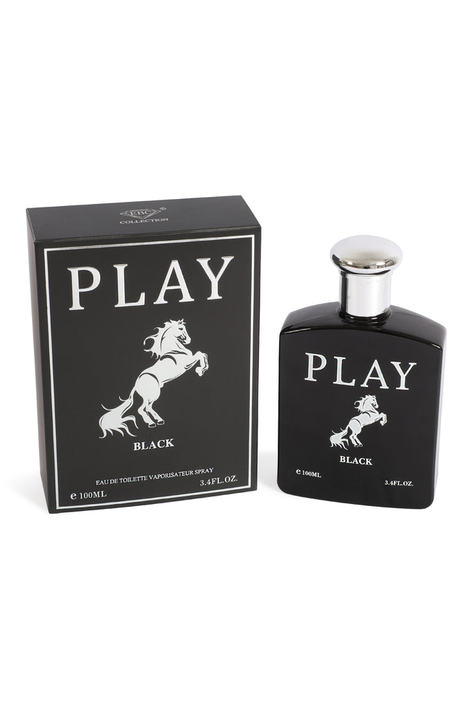 PLAY BLACK SPRAY COLOGNE EAU DE TOILETTE FOR MEN -100ML/3.4 FL.OZ.