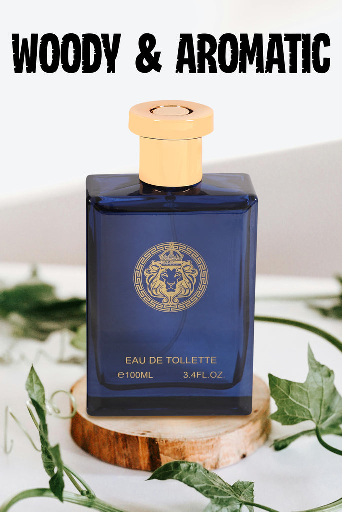 LION VICTOR BLUE SPRAY PERFUME EAU DE TOILETTE FOR MEN - 100ML/3.4 FL.OZ.