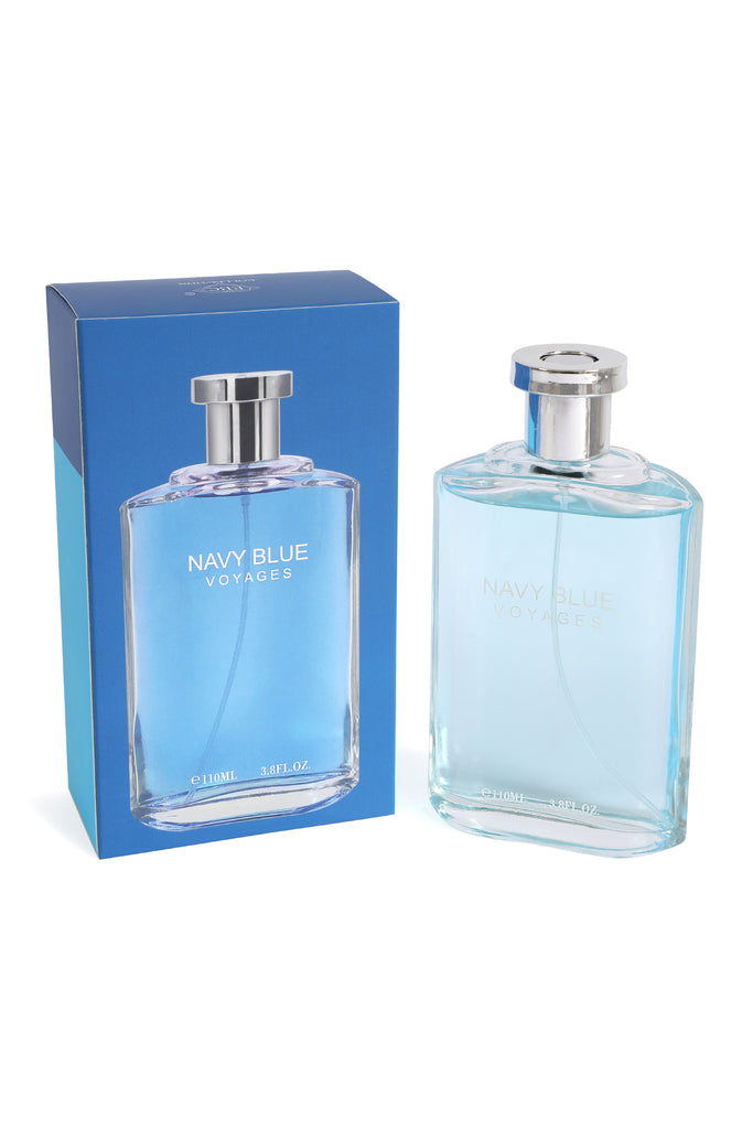 NAVY BLUE VOYAGES SPRAY COLOGNE EAU DE TOILETTE FOR MEN - 110ML/3.8 FL.OZ.