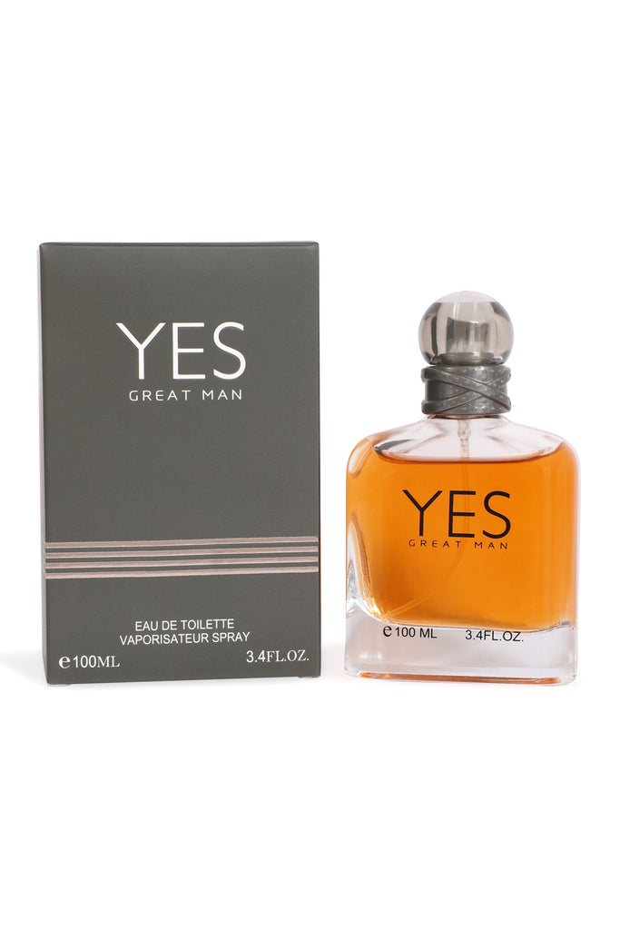 YES GREAT MAN SPRAY COLOGNE EAU DE TOILETTE FOR MEN - 100ML/3.4 FL.OZ