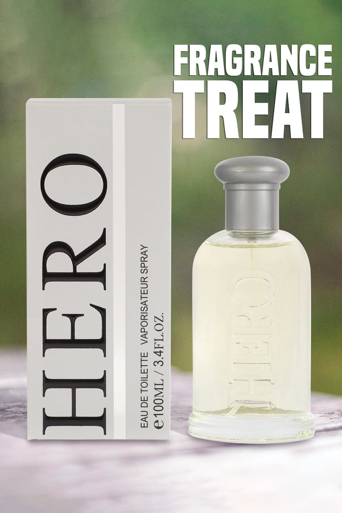 HERO SPRAY PERFUME EAU DE TOILETTE FOR MEN - 100ML/3.4 FL.OZ.