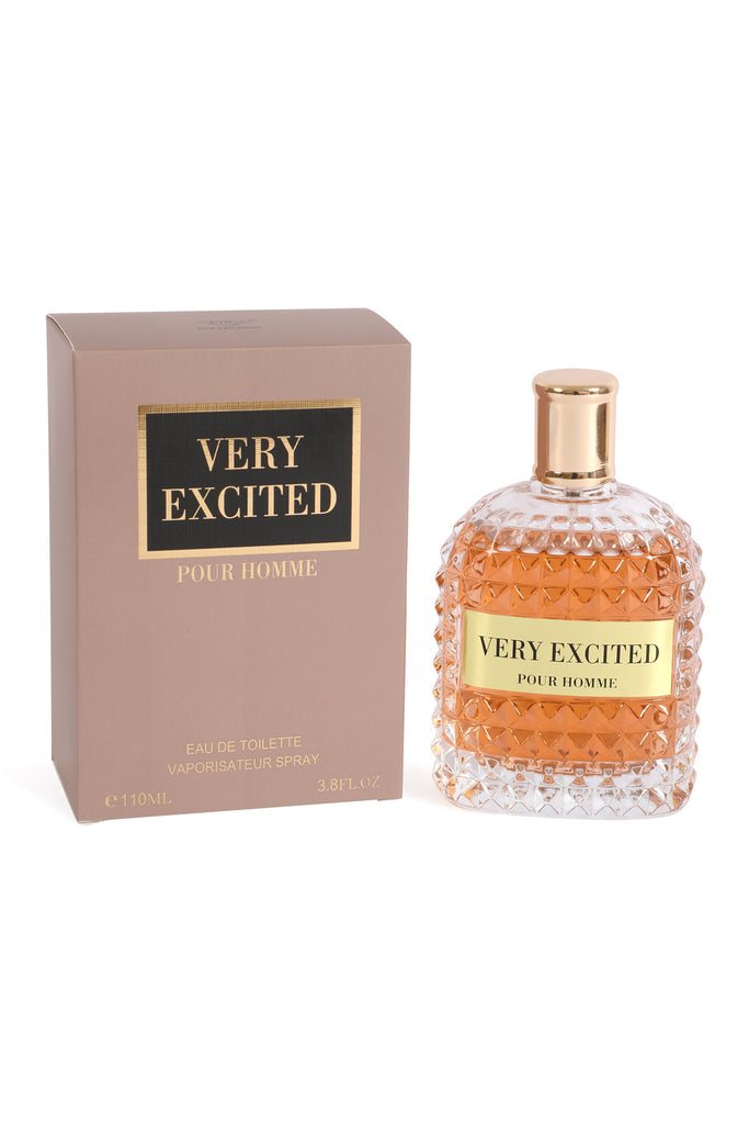 VERY EXCITED SPRAY COLOGNE EAU DE TOILETTE FOR MEN - 110ML/3.8 FL.OZ.