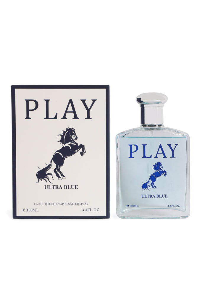 PLAY ULTRA BLUE SPRAY COLOGNE EAU DE TOILETTE FOR MEN - 100/3.4 FL.OZ.