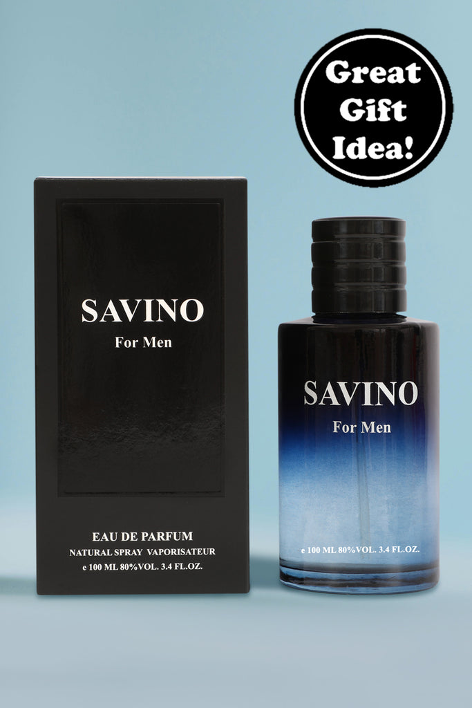 SAVINO FOR SPRAY PERFUME EAU DE PARFUM FOR MEN - 100ML/3.4FL.OZ. - Riah Fashion
