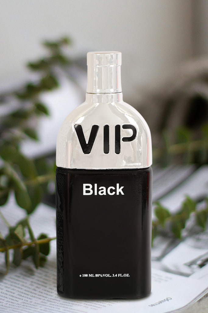 VIP BLACK SPRAY PERFUME EAU DE PARFUM FOR MEN - 100ML/3.4FL.OZ.