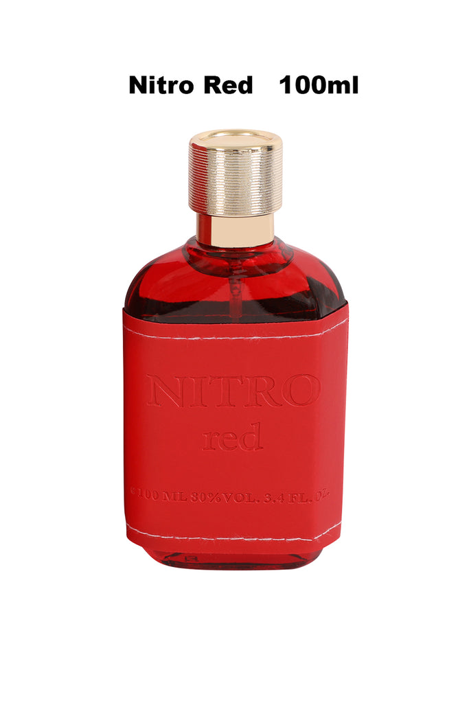 NITRO RED SPRAY PERFUME EAU DE PARFUM FOR MEN - 100ML/3.4FL.OZ.