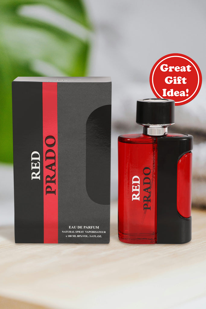 RED PRADO SPRAY PERFUME EAU DE PARFUM FOR MEN - 100ML/3.4FL.OZ.