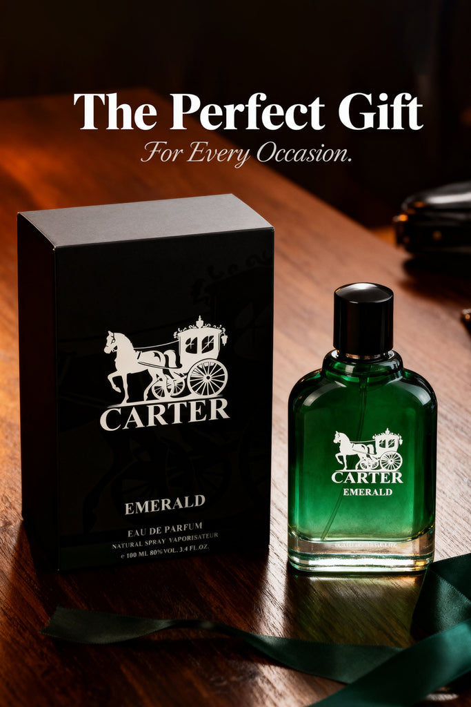 CARTER EMERALD SPRAY PERFUME EAU DE PARFUM FOR MEN - 100ML/3.4FL.OZ.
