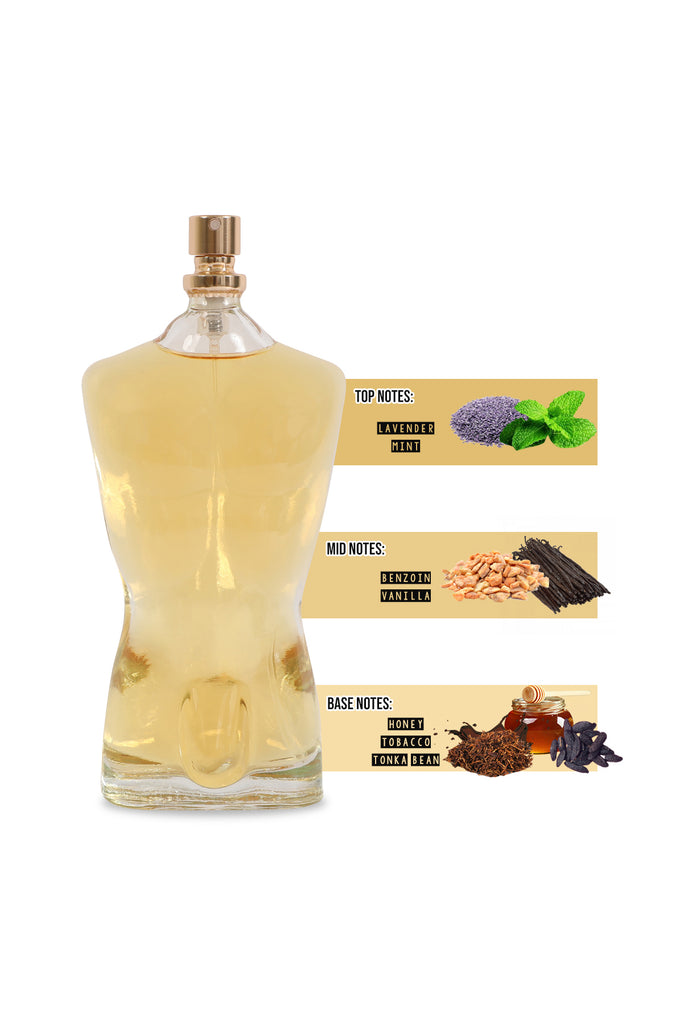 GOLDEN DESIRE SPRAY COLOGNE EAU DE TOILETTE FOR MEN - 100ML/3.4 FL.OZ.