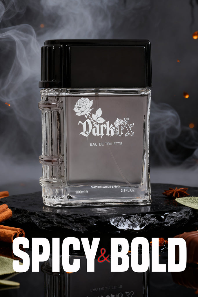 DARK RX SPRAY PERFUME EAU DE TOILETTE FOR MEN - 100ML/3.4 FL.OZ.