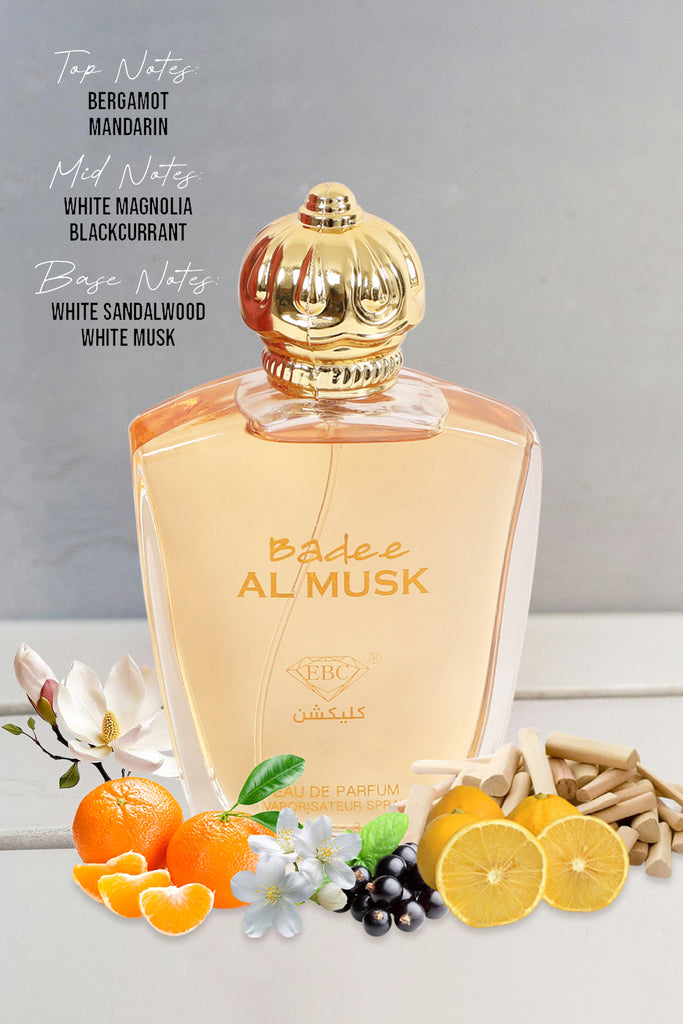 BADEE AL MUSK SPRAY PERFUME EAU DE PARFUM FOR MEN AND WOMEN - 100ML/3.4FL.OZ.