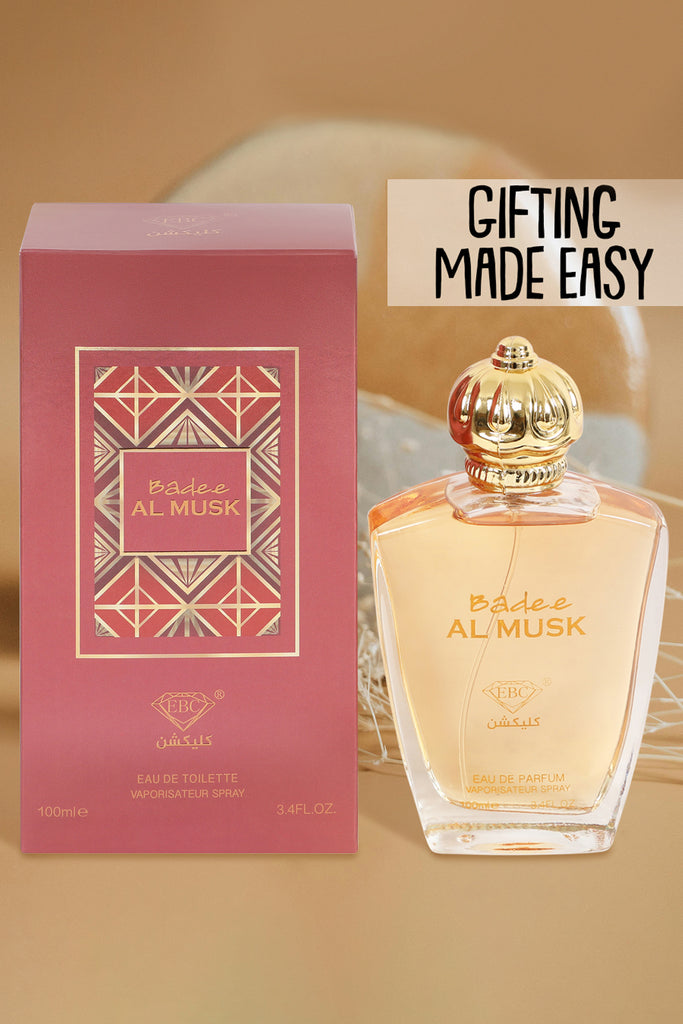BADEE AL MUSK SPRAY PERFUME EAU DE PARFUM FOR MEN AND WOMEN - 100ML/3.4FL.OZ.