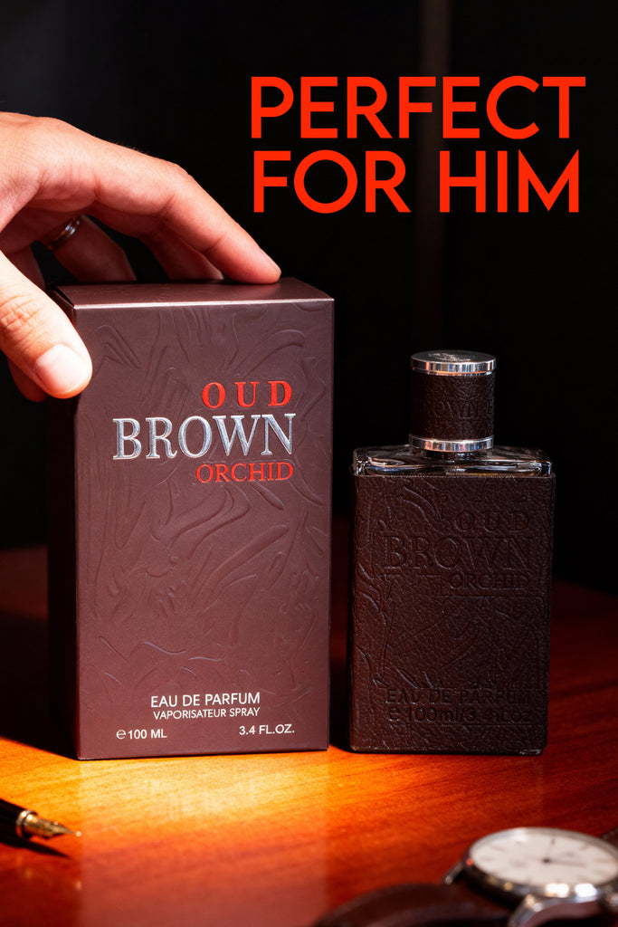 OUD BROWN ORCHID SPRAY PERFUME EAU DE PARFUM FOR MEN - 100ML/3.4FL.OZ. - Riah Fashion