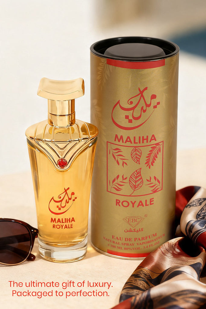 MALIHA ROYALE SPRAY PERFUME EAU DE PARFUM FOR WOMEN - 100ML/3.4FL.OZ.