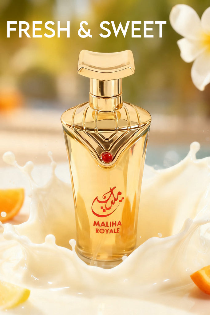MALIHA ROYALE SPRAY PERFUME EAU DE PARFUM FOR WOMEN - 100ML/3.4FL.OZ.
