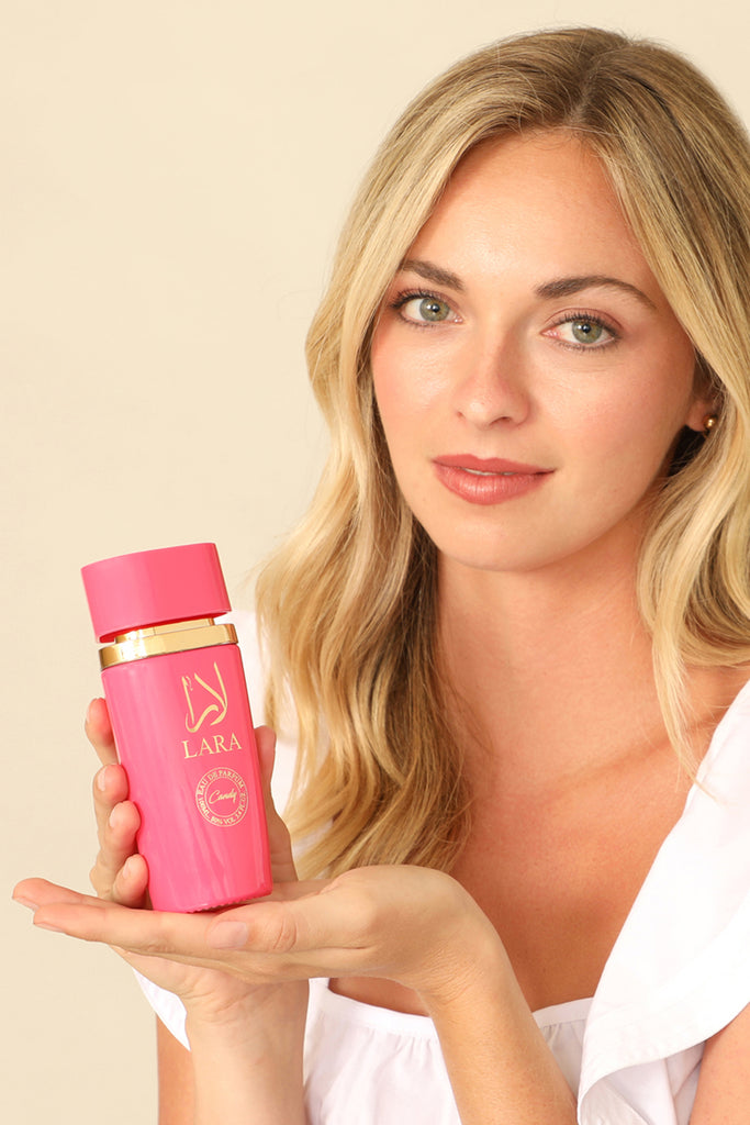 LARA CANDY SPRAY PERFUME EAU DE PARFUM FOR WOMEN - 100ML/3.4 FL.OZ