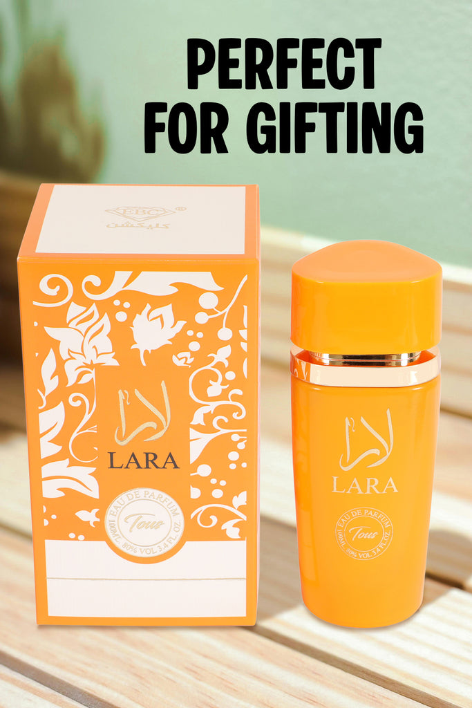LARA TOUS SPRAY PERFUME EAU DE PARFUM FOR WOMEN - 100ML/3.4 FL.OZ